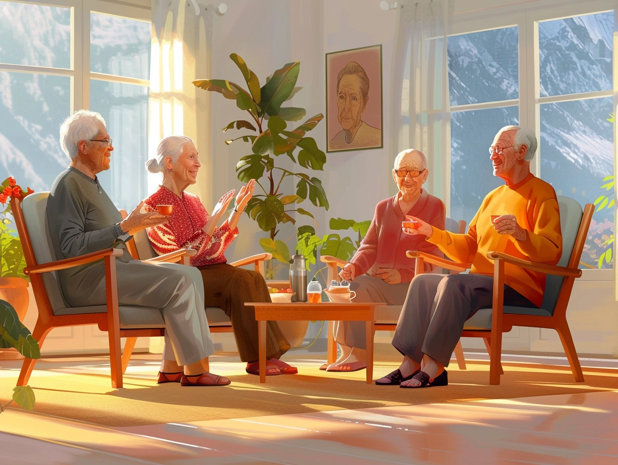 Спільне чаювання після заняття